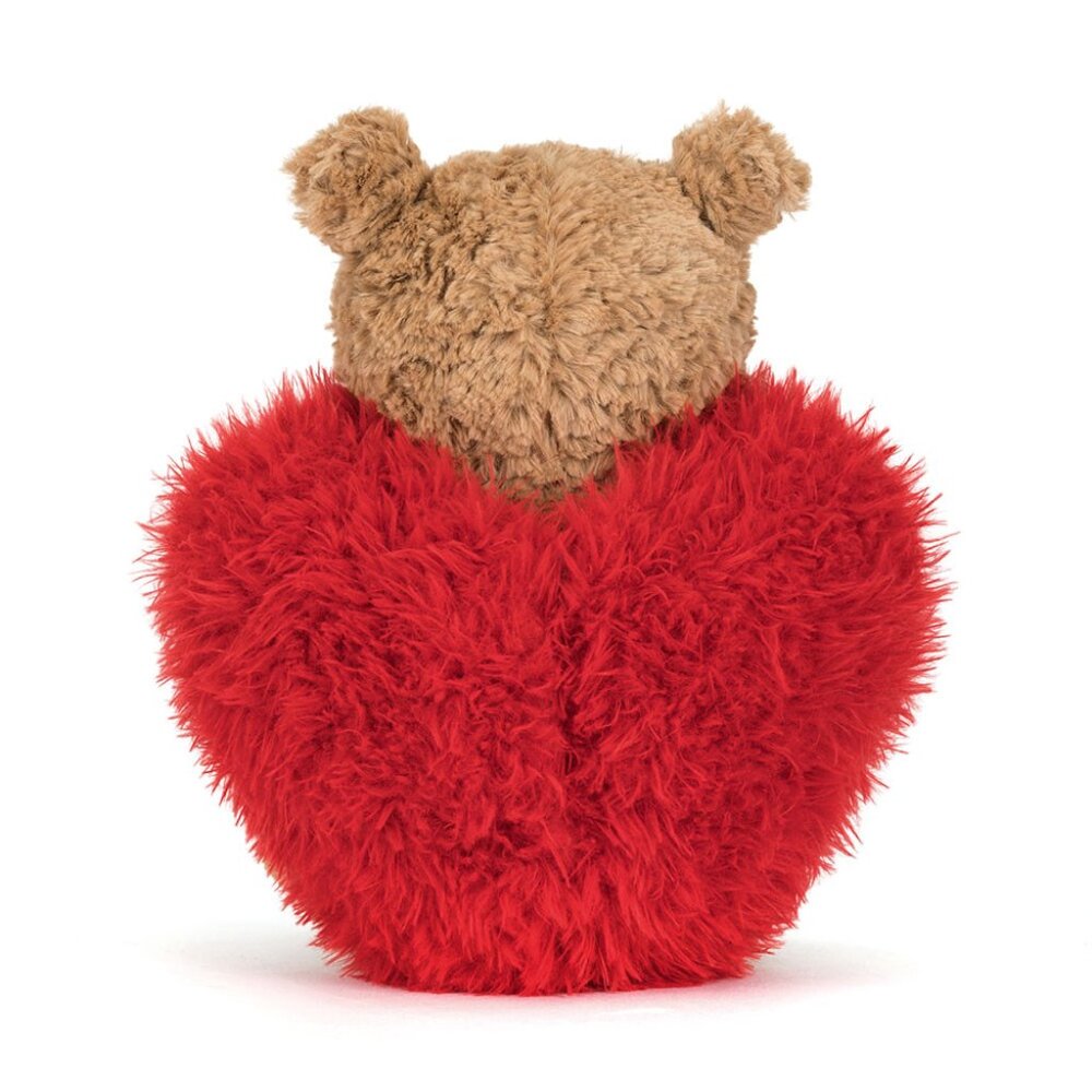 Jellycat Bartholomew Bear HEARTTHROB Authentic US seller HTF RETIRED Valentines - Picture 4 of 14